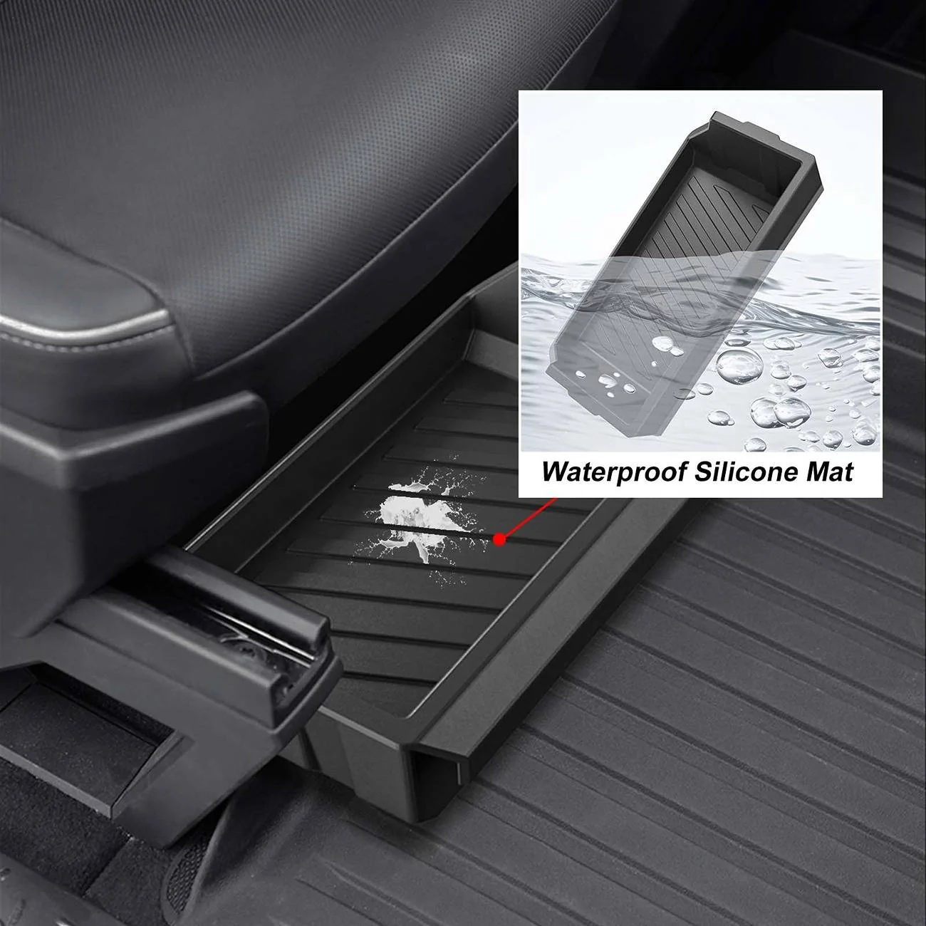Tesla Cybertruck What's New on EVBASE Amazon-B&C Pillar PPF Film/Pet Seat Covers/Storage Trays  3