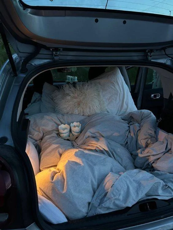 Tesla Cybertruck Car Camping in Your Trunk: Stay Warm Guide car-campin-in-snow-jpg