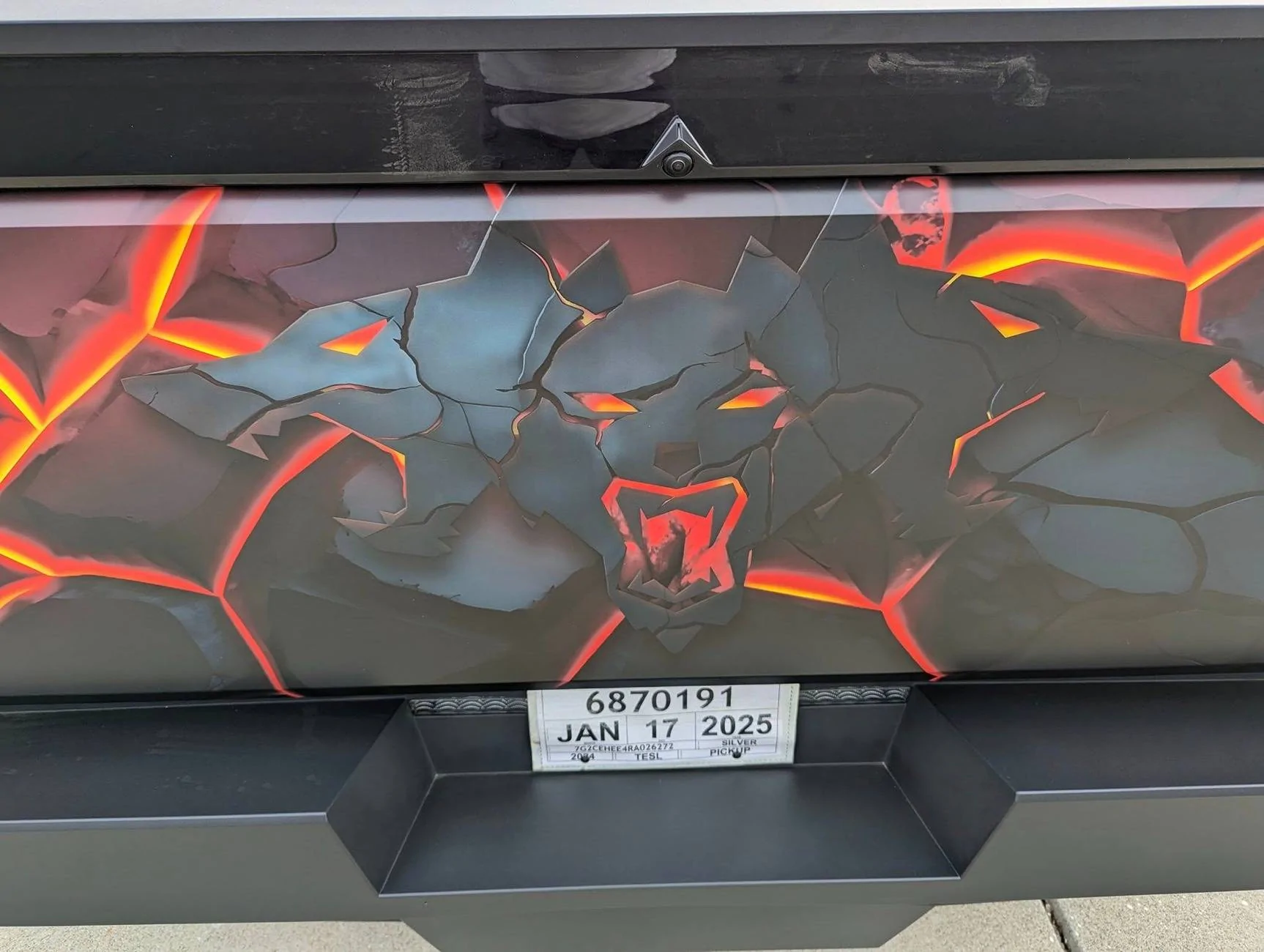 Tesla Cybertruck CUSTOM GRAPHICS / DESIGN / THEME Vinyl Wrap & PPF Cybertruck -- Photos & Videos 472749059_10235870491888915_7593794154735857369_n
