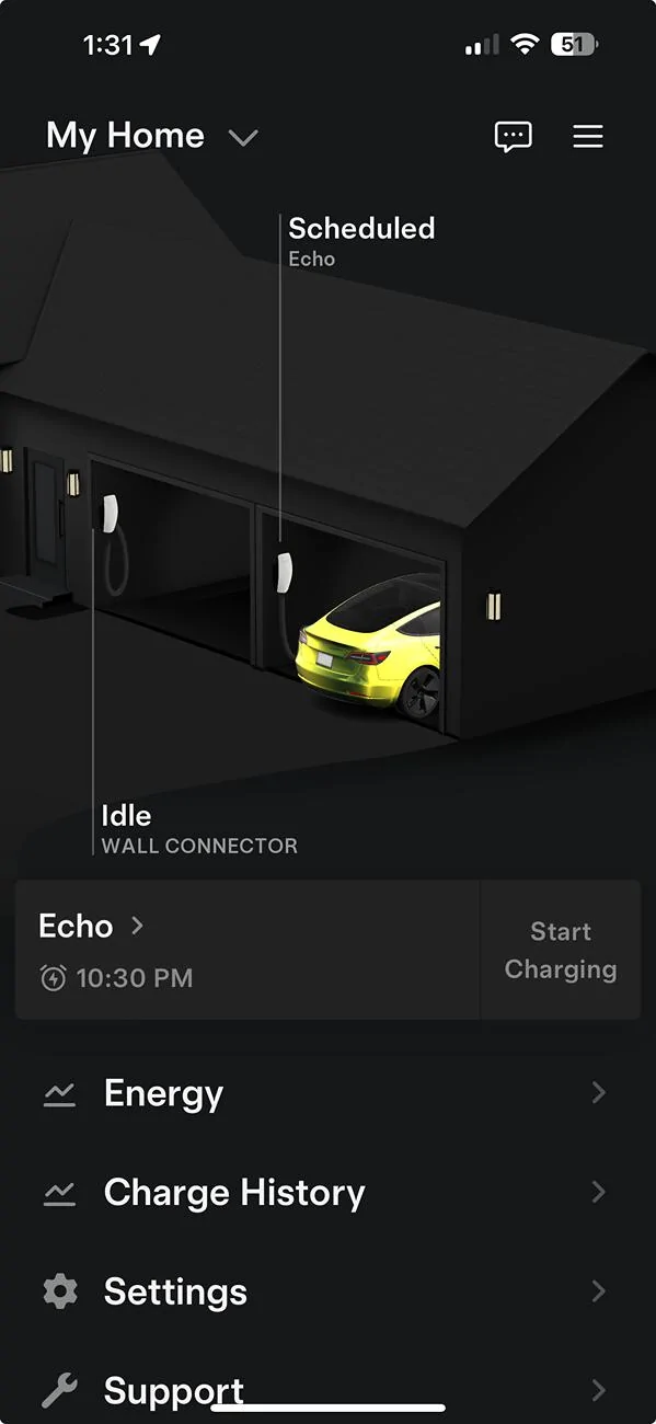 Tesla Cybertruck Wifi wall charger for the home. 1736447494233-u0