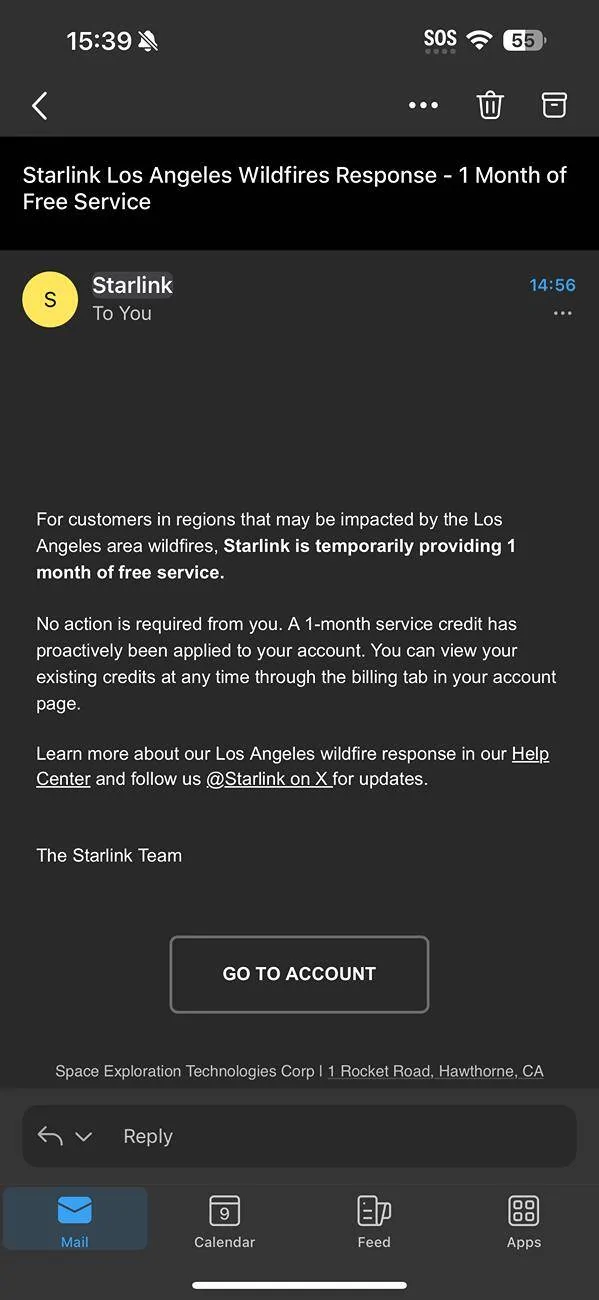 Tesla Cybertruck Evacuating LA Fires w/ Our Cybertruck & Starlink IMG_2473