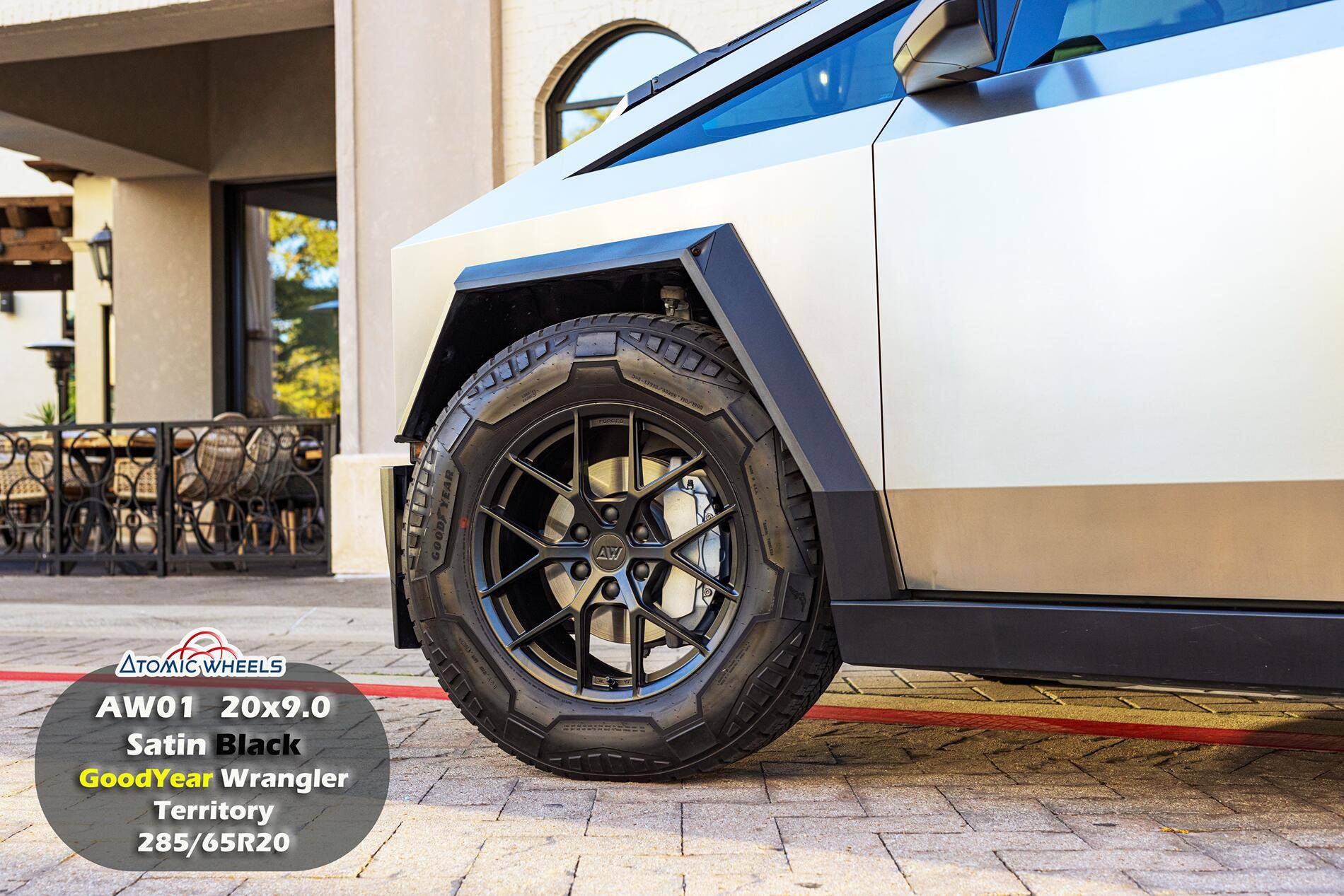 Tesla Cybertruck Fully Forged Atomic Wheels for Tesla Cybetruck 1736550137677-b5