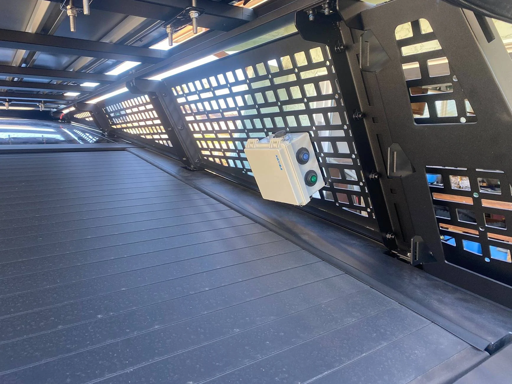 Tesla Cybertruck Ultimate Glamping Machine: Custom Slide-Out Kitchen with Urander Rack & 4-Person Tent! 9