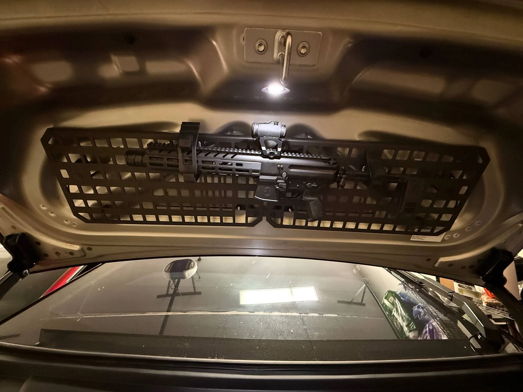 Tesla Cybertruck Frunk Molle Panels are now Available for Pre-order check out the Installation Video IMG_1423