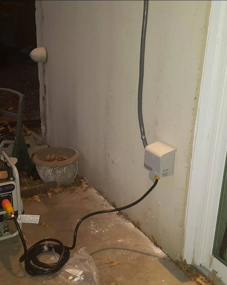 Tesla Cybertruck Installed Generator Inlet to Power my House with Cybertruck Generator_inlet_Photos