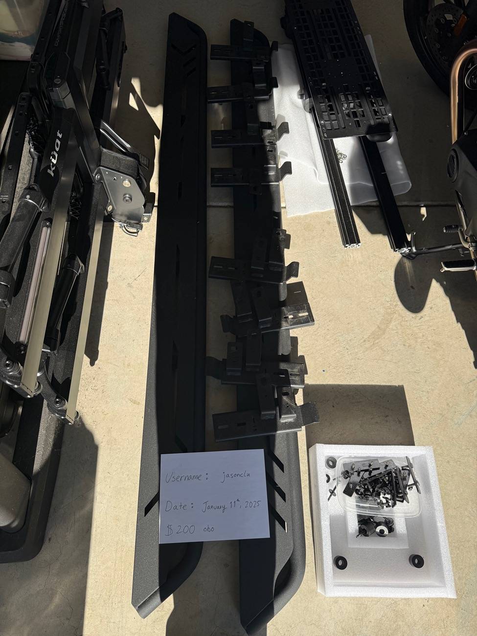 Tesla Cybertruck EVBase Running Boards - $200 obo IMG_0184