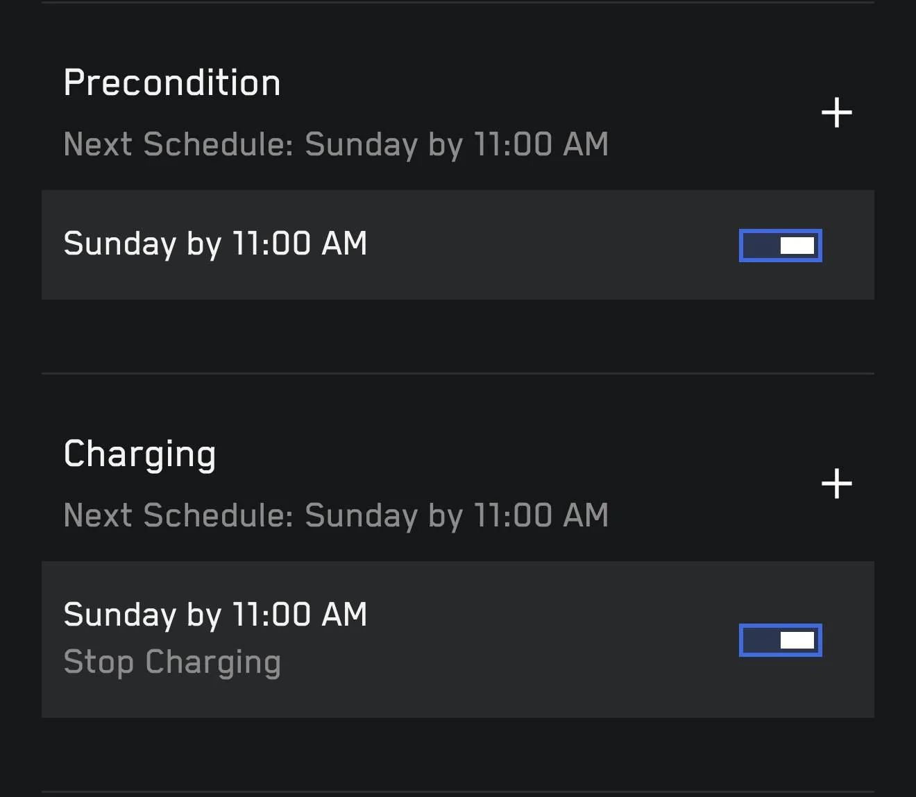 Tesla Cybertruck Schedule charging not working IMG_2707