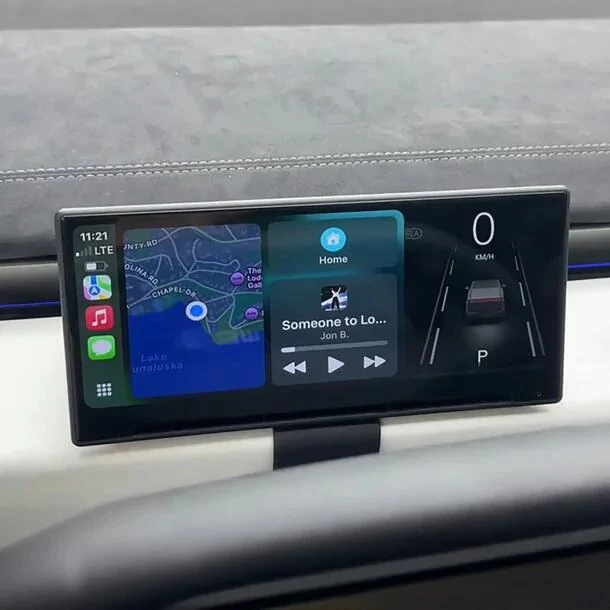 Tesla Cybertruck Exclusive 8.9-Inch Smart Screen Display by Yeslak - with 20% Off for Owners! 1736758627977-3k