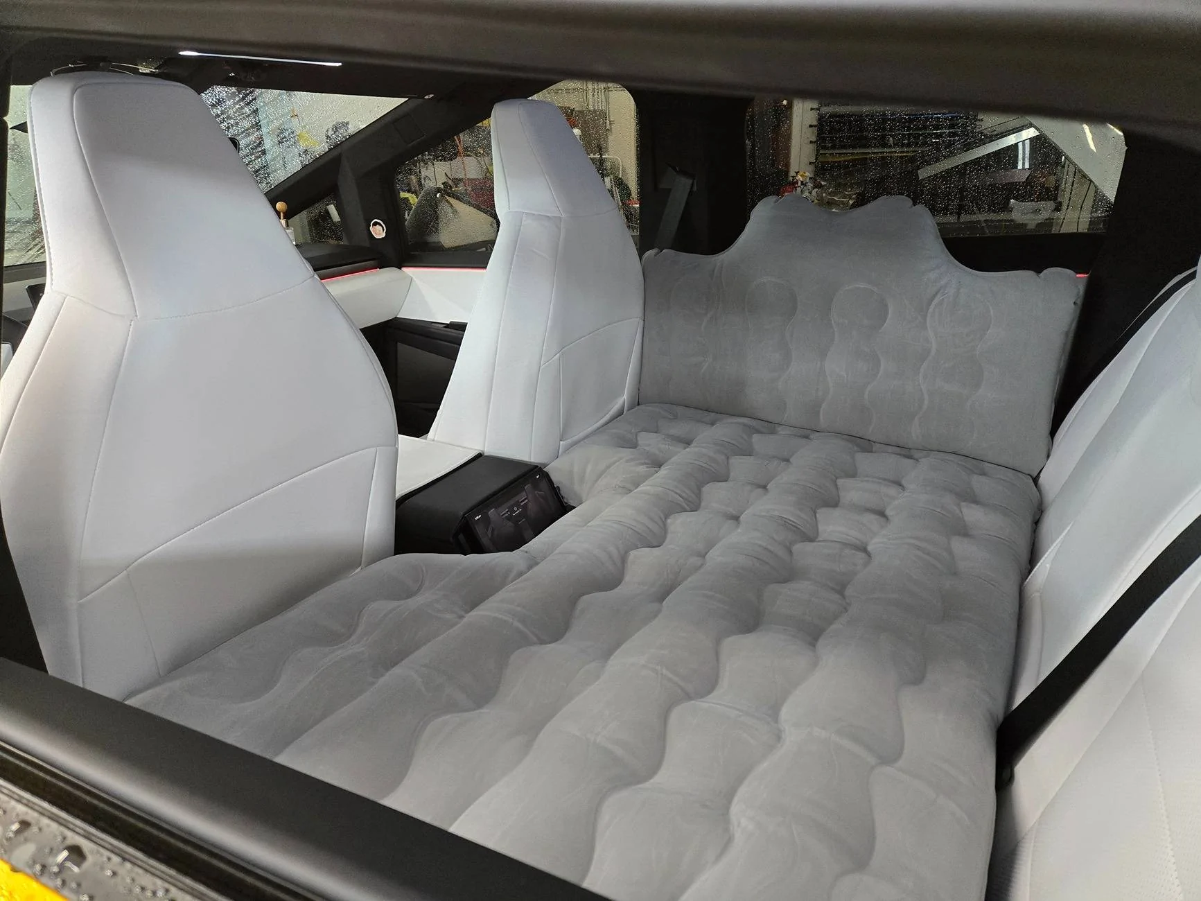 Tesla Cybertruck Teslaunch Giveaway Inflatable Rear Seat Mattress-We’re excited to see this idea come to life thanks to all your suggestions! 1000015157