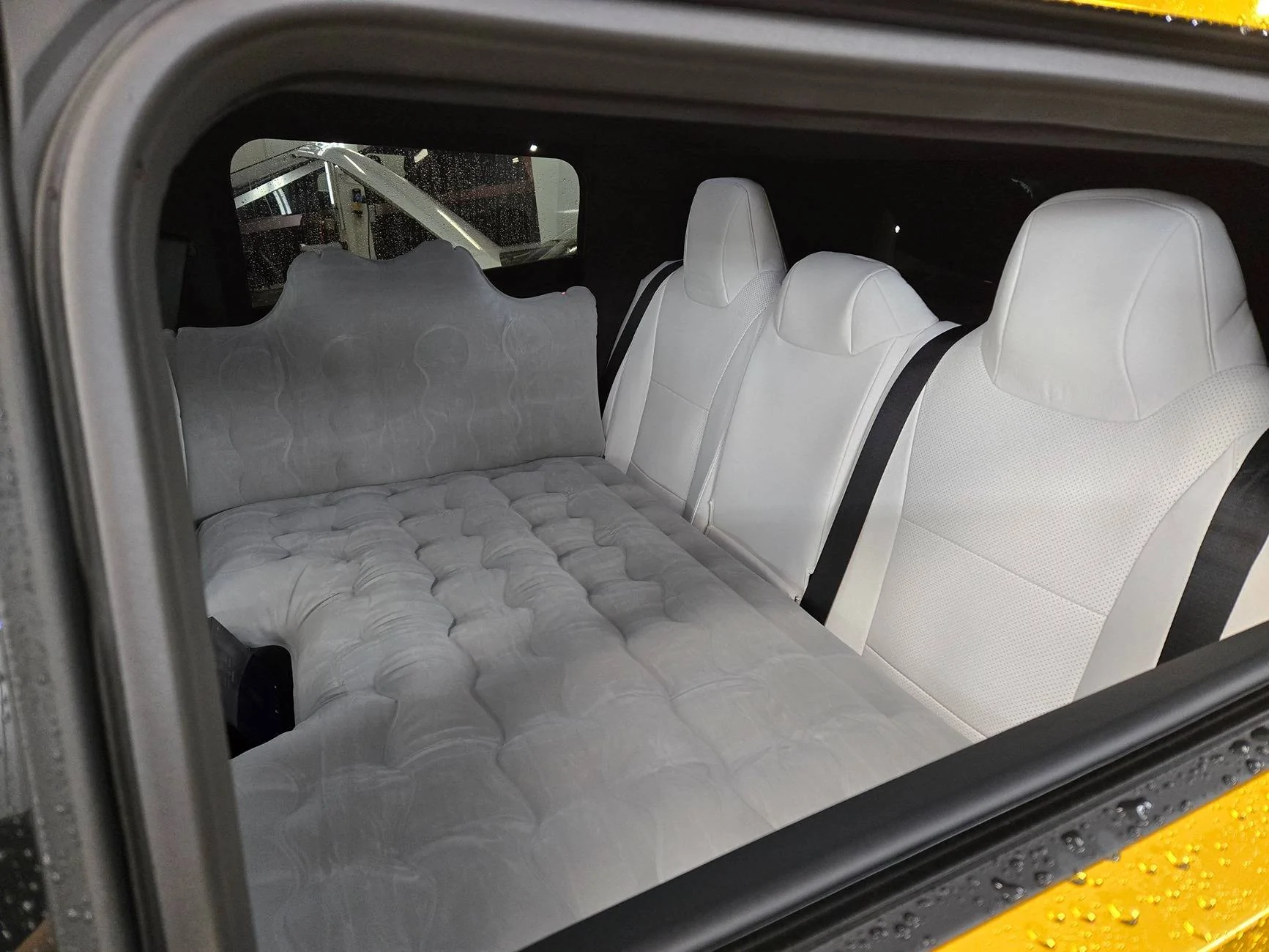 Tesla Cybertruck Teslaunch Giveaway Inflatable Rear Seat Mattress-We’re excited to see this idea come to life thanks to all your suggestions! 1000015156