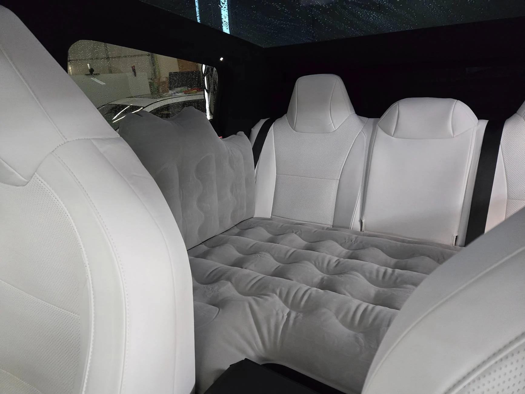 Tesla Cybertruck Teslaunch Giveaway Inflatable Rear Seat Mattress-We’re excited to see this idea come to life thanks to all your suggestions! 1000015159