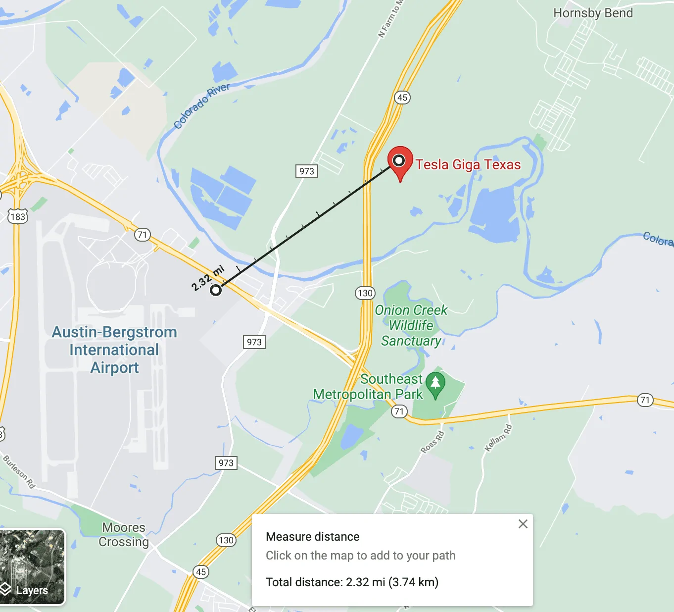 Tesla Cybertruck Tesla Giga Austin tunnel to downtown Austin, Austin-Bergstrom International Airport Screen Shot 2021-08-09 at 10.52.30 AM