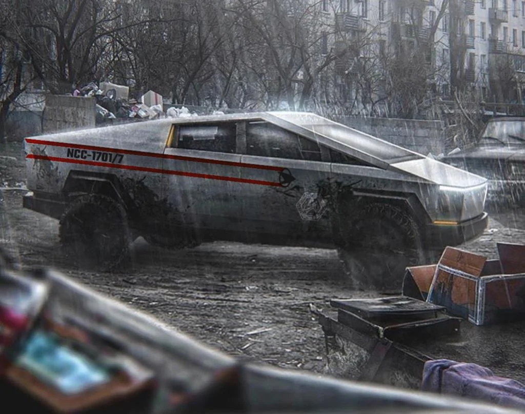 Tesla Cybertruck Cybertruck renderings and creations Cybertruck Blade Runner (1) (1)