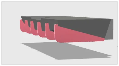 Tesla Cybertruck CT rear bumper is not a bumper Cybertruck diffuser side vi