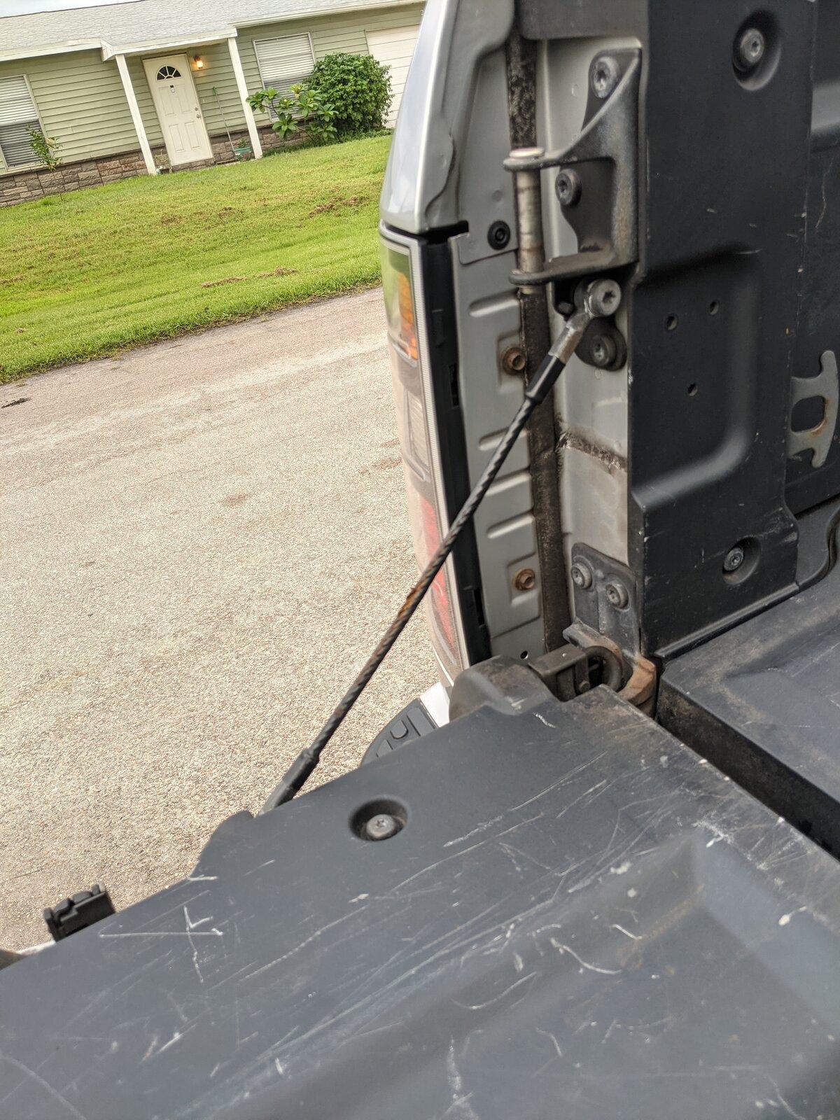 Tesla Cybertruck CT rear bumper is not a bumper PXL_20210816_231713051
