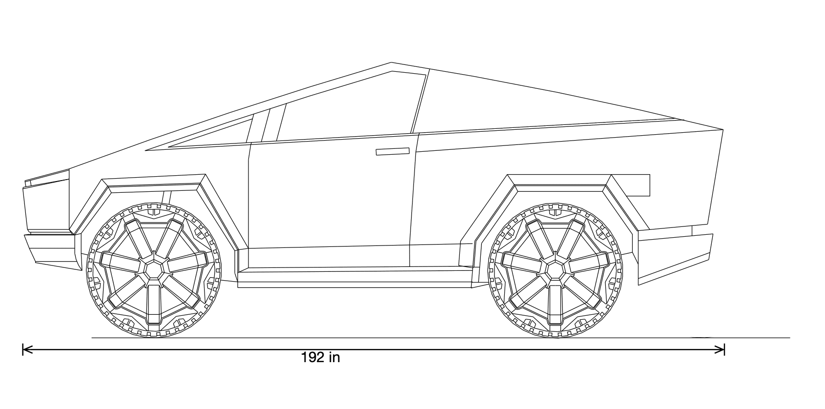 Tesla Cybertruck What about a Three seater? Screen Shot 2021-08-29 at 7.26.43 PM