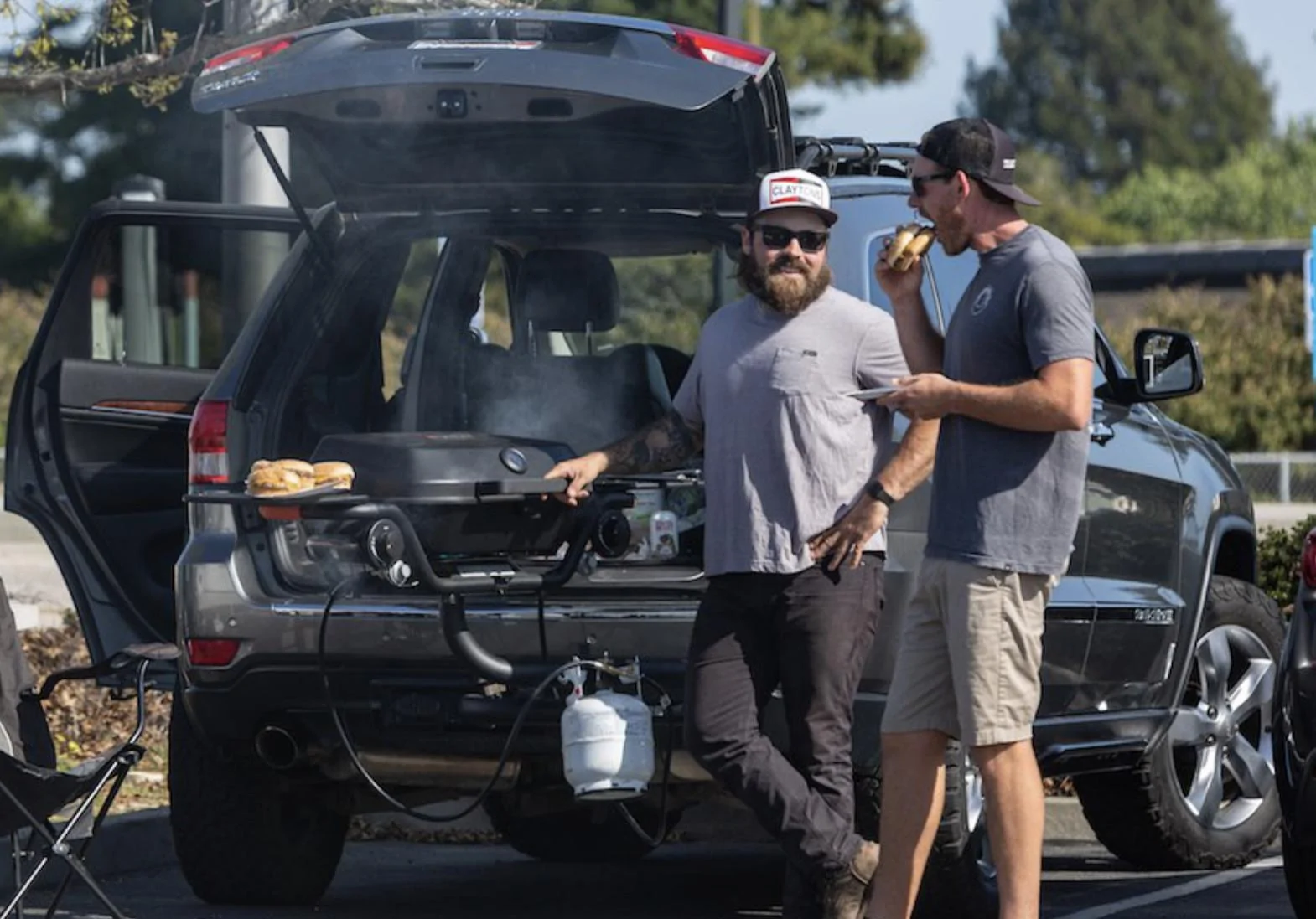 Tesla Cybertruck How about a grill on the hitch? 5920BAE3-8F26-4949-979A-D8788883C9CA