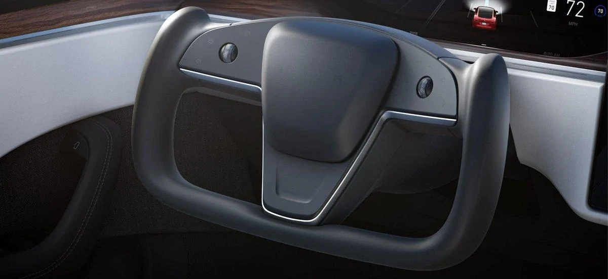 Tesla Cybertruck What steering wheel would you like to see? 2C59E211-BC51-464B-8244-4DBED02429EA