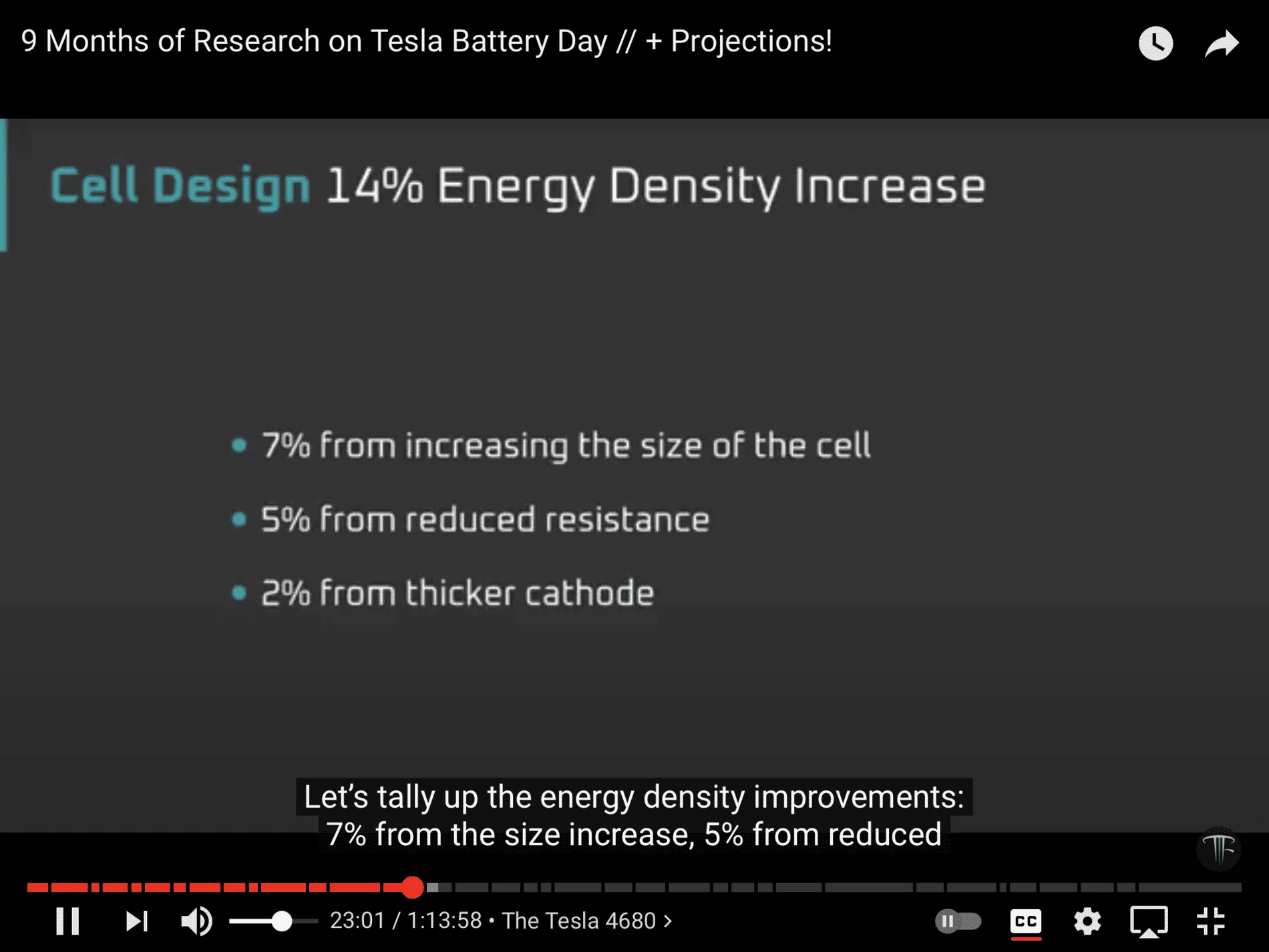 Tesla Cybertruck Pack level specific energy density vs cell level 175B90C8-68E6-439D-AFE6-BBE852DF2FC2