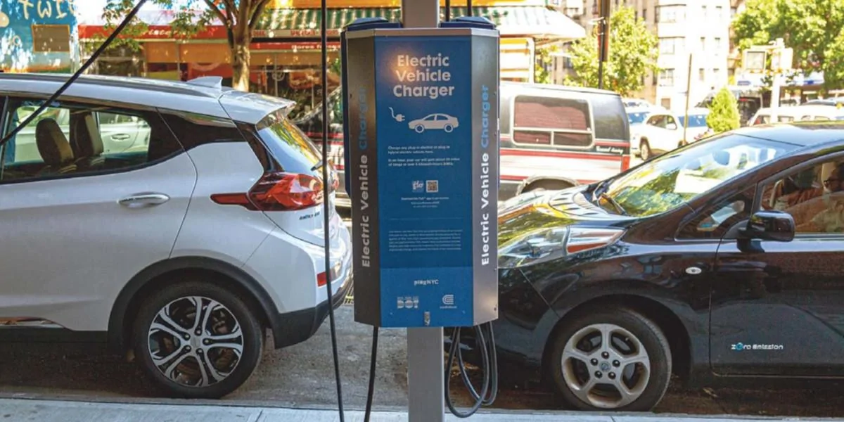 Tesla Cybertruck NYC DOT looks to build one of the largest EV charging networks in the US NYC-DOT-EV-Charger