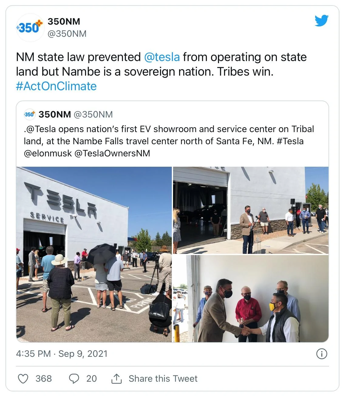 Tesla Cybertruck Tesla sidesteps New Mexico ban by building service center in tribal land 3E45AEFE-9F2B-4959-80F9-A7BF33CF10E3