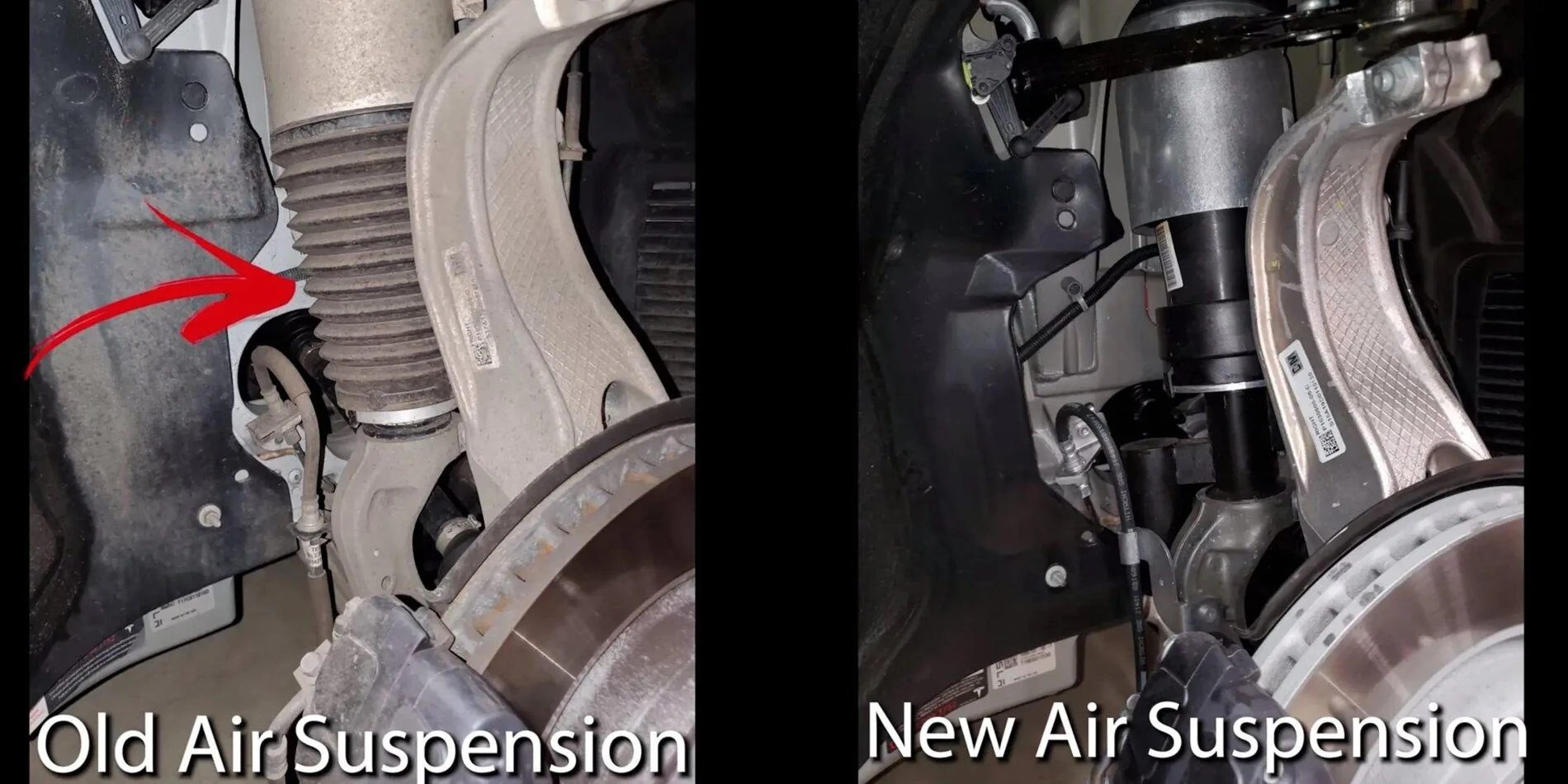 Tesla Cybertruck Air Suspension Tilt o' Whirl strut