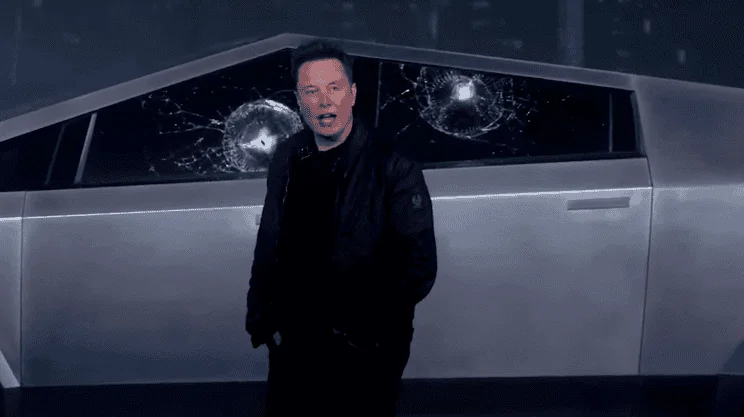 Tesla Cybertruck Cybertruck Windshield Glass spotted in new Tesla glass video? img