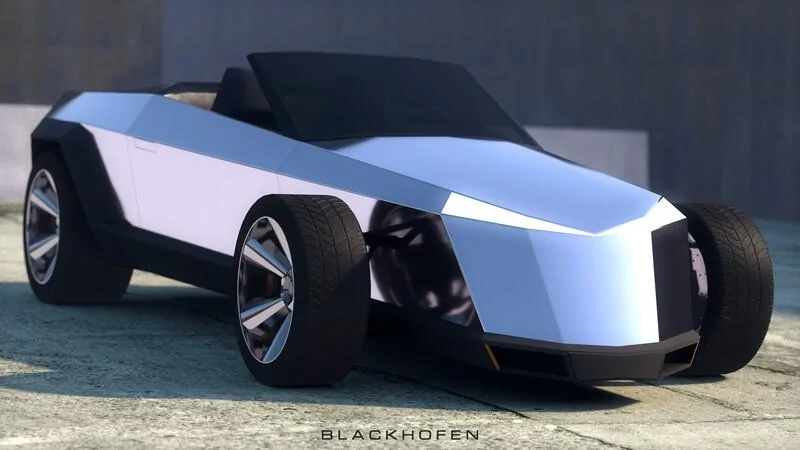 Tesla Cybertruck Check out the CyberRod Cybercar