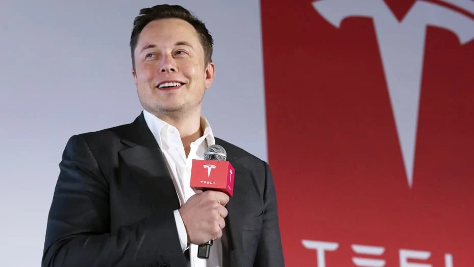Tesla Cybertruck Elon Musk says the chip shortage is a ‘short-term’ problem 106434195-1595357993564-elon