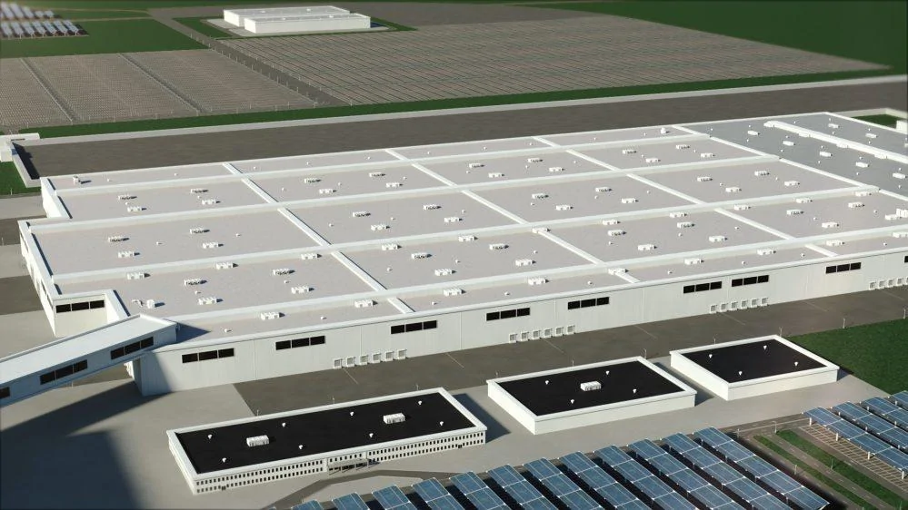 Tesla Cybertruck Ford announces giant new electric pickup truck factory plus three new battery gigafactories Blue-Oval-City_05