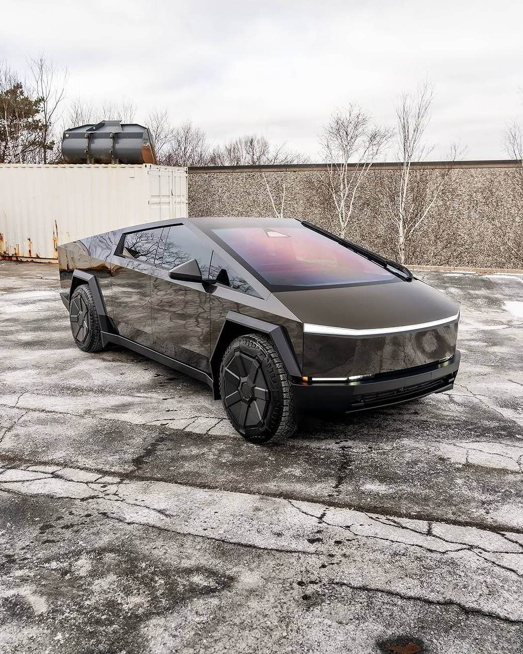 Tesla Cybertruck Pure PPF Platinum Cybertruck wrapped by Eastern Legends Snapinsta.app_472853536_18442796884073201_4572732161431408347_n_1080