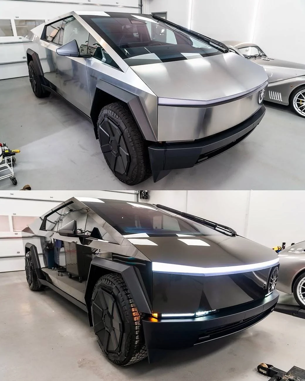 Tesla Cybertruck Pure PPF Platinum Cybertruck wrapped by Eastern Legends Snapinsta.app_472996141_18442796902073201_4161358332652093711_n_1080