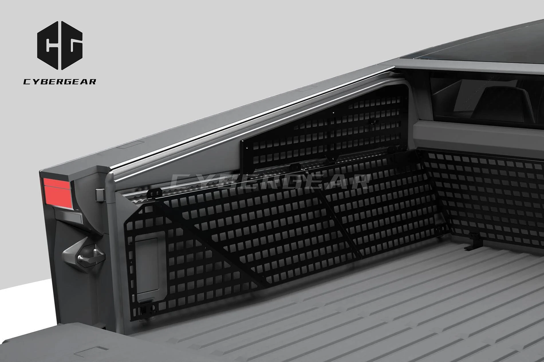 Tesla Cybertruck [CyberGear] Combo these Molle Accessories to Enhance Your Trunk Bed’s Functionality and Capacity 578ad3a4c569f811a70be7cee433f21
