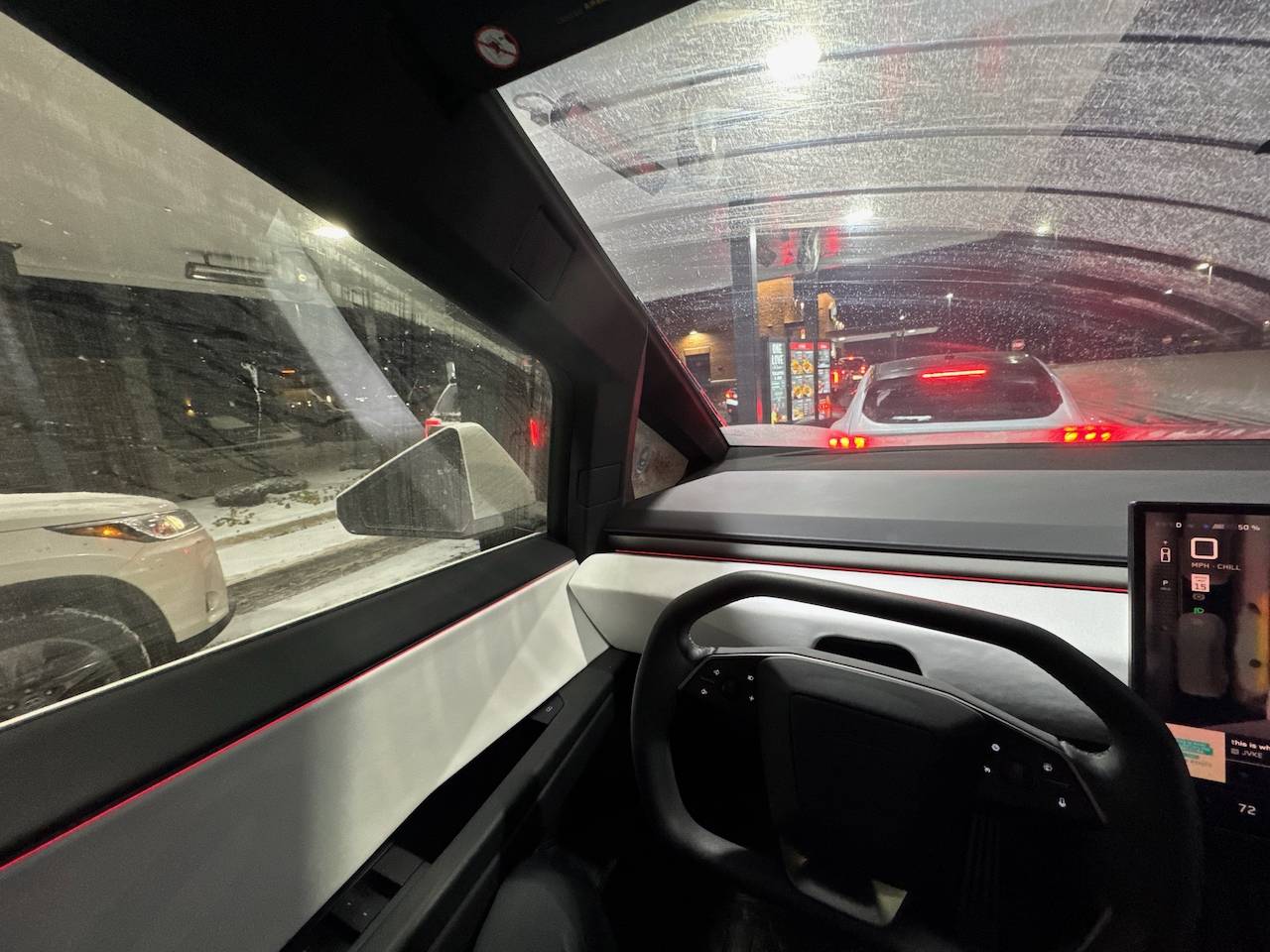 Tesla Cybertruck Does everyone’s windshield wiper suck? Imports - 1 of 2