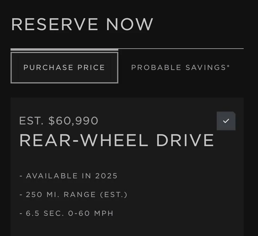 Tesla Cybertruck Base RWD Cybertruck won't have Automatic Tonneau Cover or AC Outlets pic44