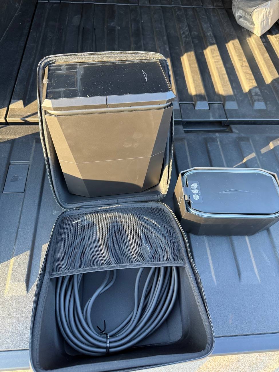 Tesla Cybertruck Cybertruck Air Compressor + Tire Repair Kit now available in Tesla Shop IMG_3867