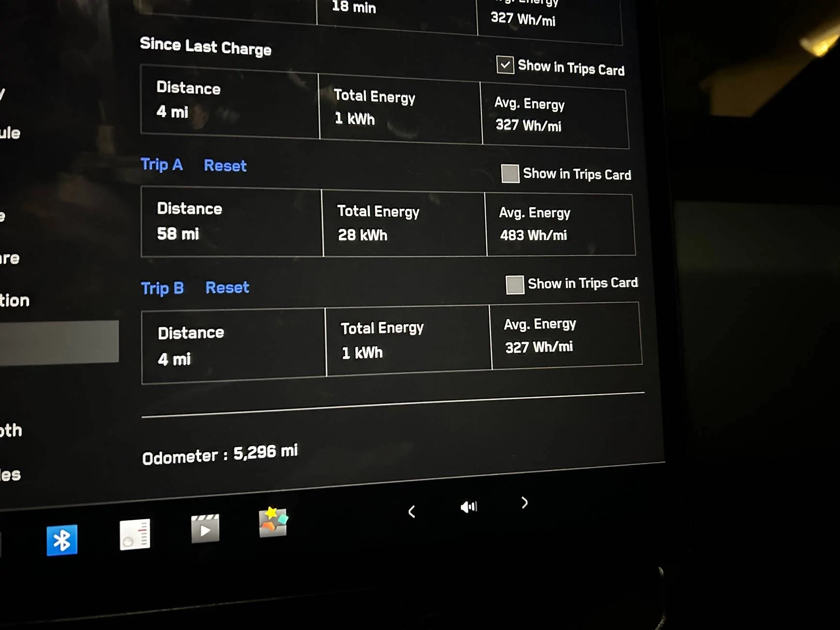 Tesla Cybertruck 4mi/kWh in my FS AWD - Trying to figure out how to do this again? IMG_9525