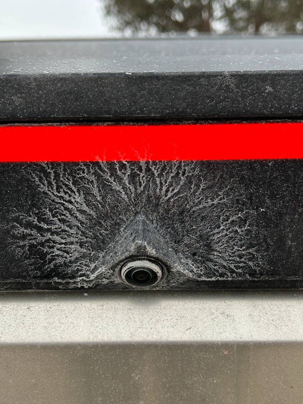 Tesla Cybertruck Subzero photo of tailgate camera IMG_4995