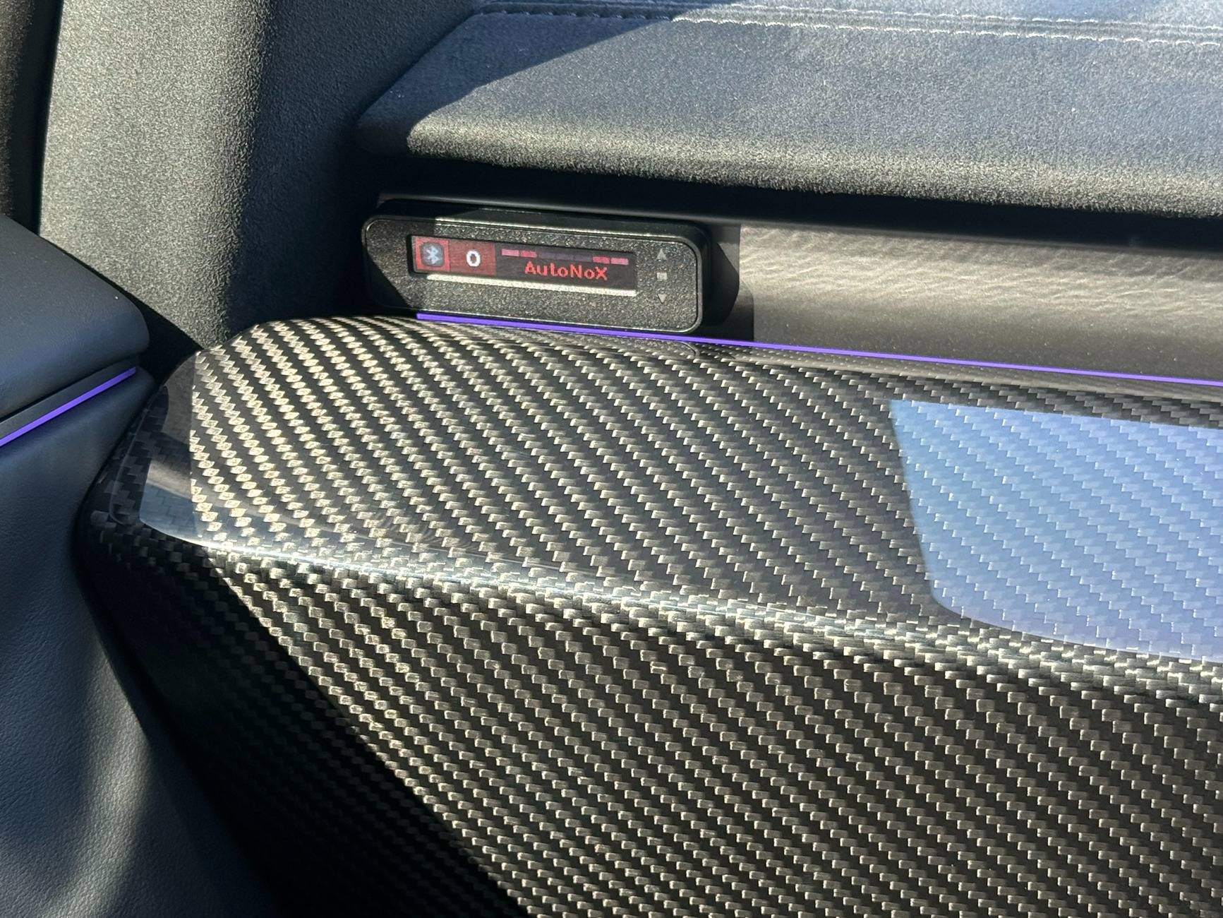 Tesla Cybertruck Carbon Fiber Dash Review and Closeups IMG_3945