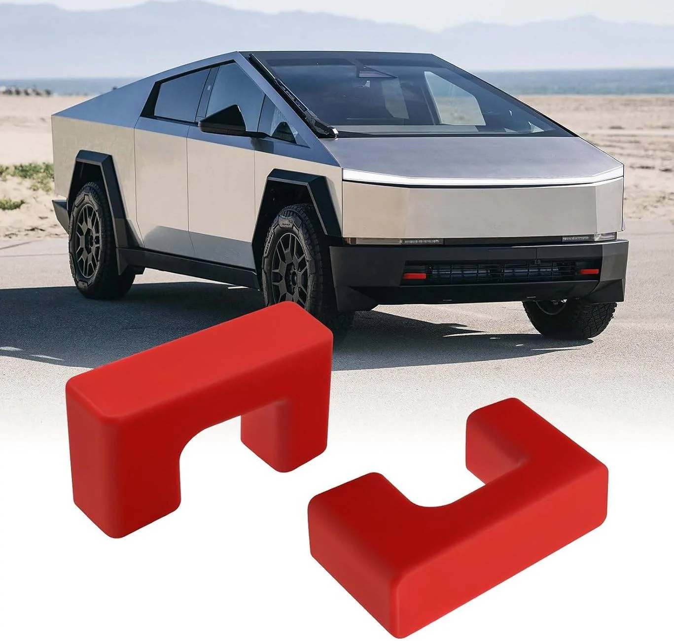 Tesla Cybertruck 3D Printer Files for Cybertruck items? CT Tow Hook Covers