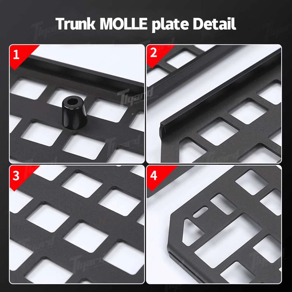 Tesla Cybertruck Tlyard Frunk Molle Panels for Tesla Cybertruck 2024 | Maximize Your Cybertruck Storage| 5