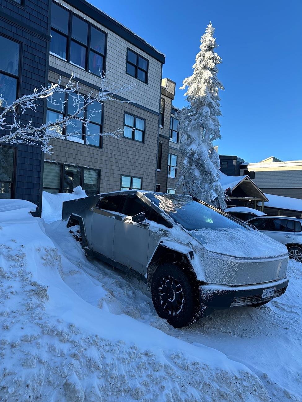 Tesla Cybertruck Cybertruck VS SNOW IMG_8097