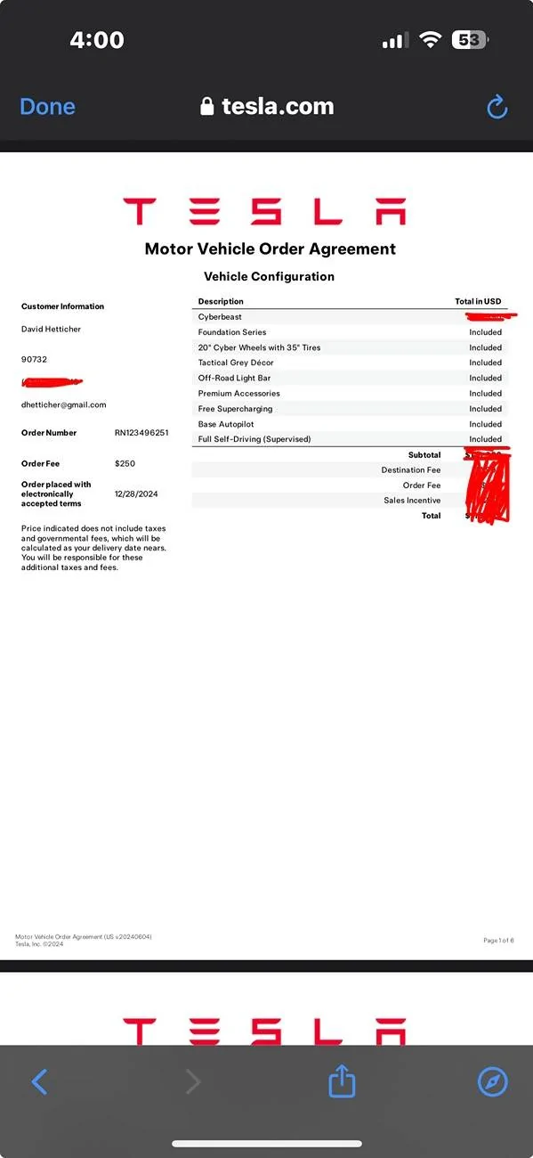 Tesla Cybertruck 6 mos in and STILL NO light bar or wheel covers IMG_3325