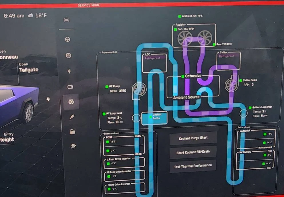 Tesla Cybertruck Cybertruck AWD cold-weather efficiency test in freezing temperatures SmartSelect_20250120_112646_Gallery