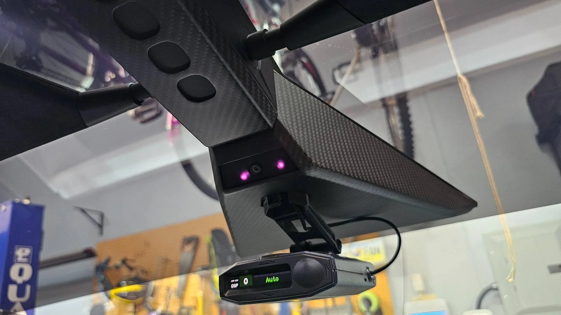 Tesla Cybertruck Carbon Fiber Interior Pieces - Install Article and Video 20250121_135054