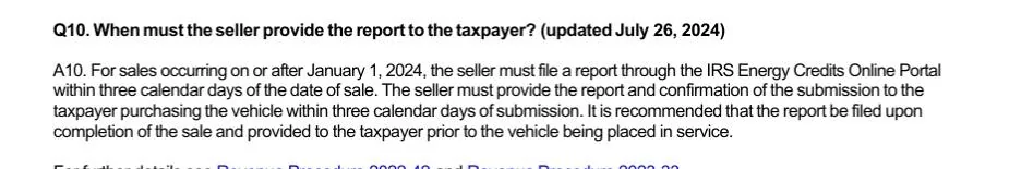 Tesla Cybertruck 2025 CyberTruck individual order that actually received the $7.5k tax credit/rebate ? SmartSelect_20250122_144427_Firefox