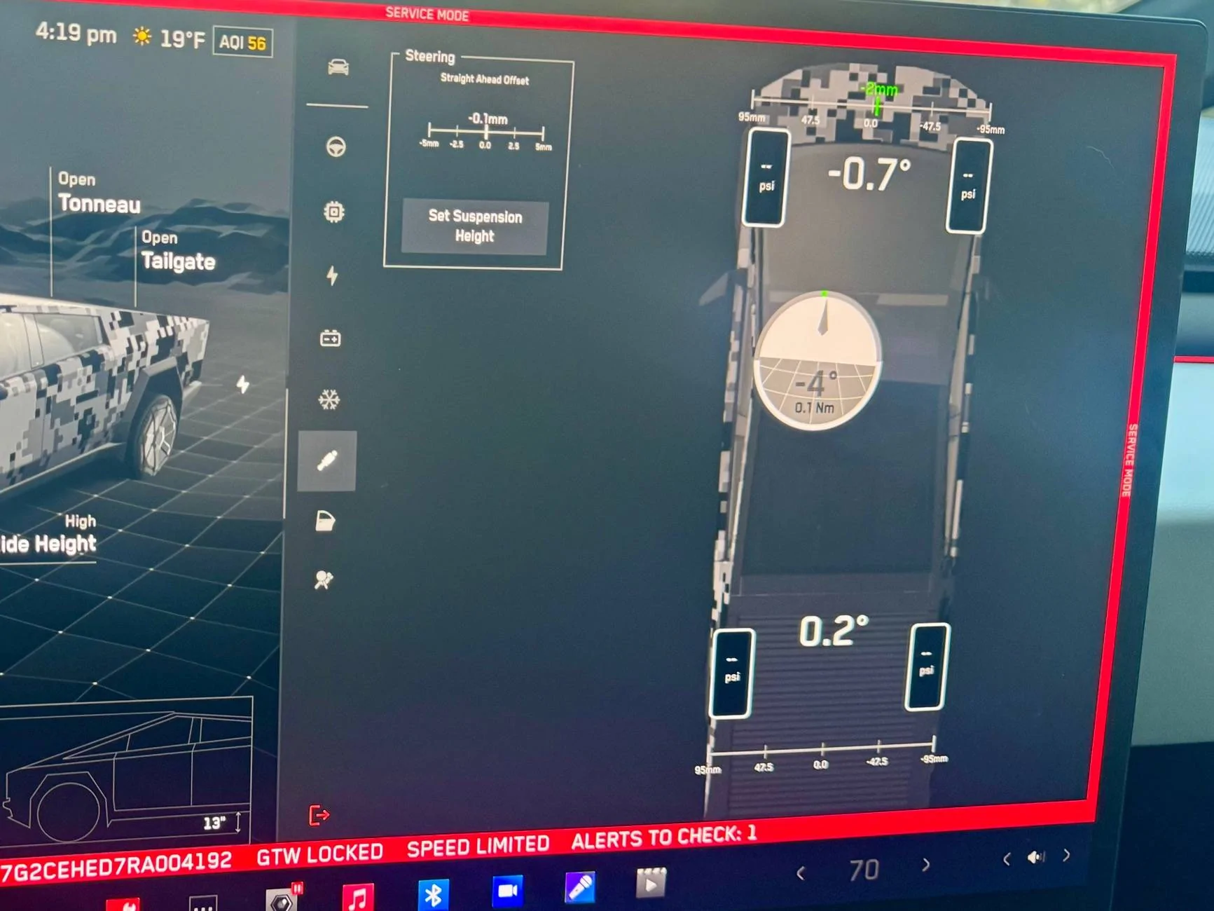 Tesla Cybertruck Should I get an alignment after tire change? IMG_4868