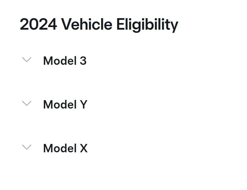 Tesla Cybertruck 2025 CyberTruck individual order that actually received the $7.5k tax credit/rebate ? Screenshot from 2025-01-23 10-16-53