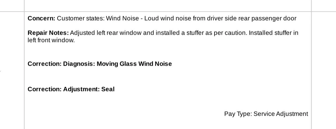 Tesla Cybertruck Door window gap only in cold weather IMG_0665