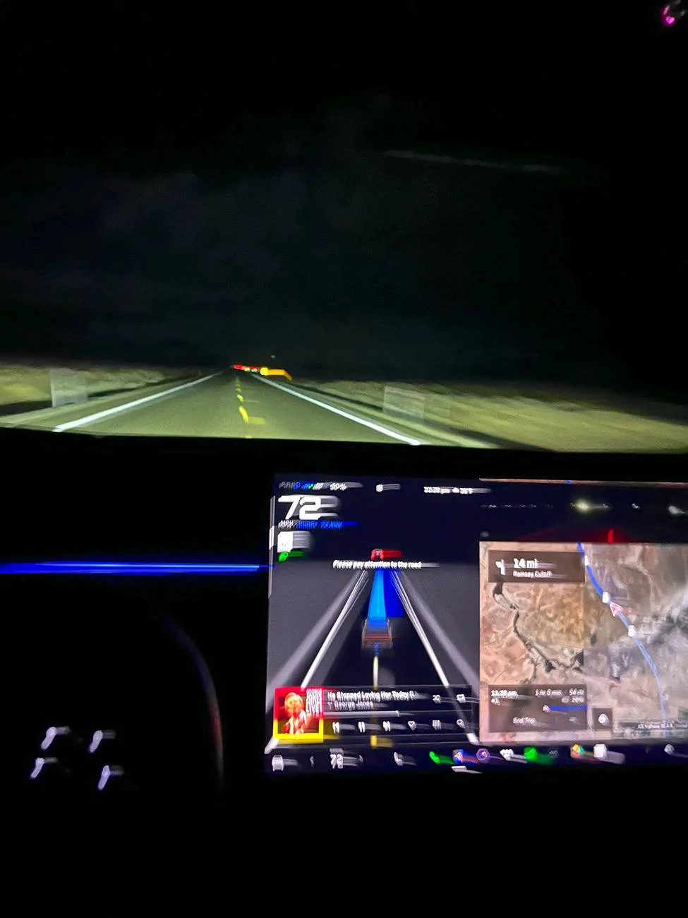 Tesla Cybertruck New Update! 2024-45-25.15.  FSD 13.2.4 IMG_5984